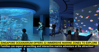 Singapore Oceanarium: 22 Zones featuring Immersive Habitats, Multimedia Storytelling and Stunning Exhibits!