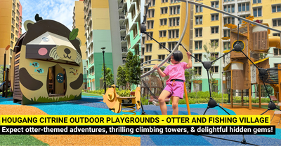Hougang Citrine Outdoor Playgrounds: A Parent's Guide to this Otter and Fishing Village Playground