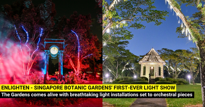EnlighTEN - Singapore Botanic Gardens' First-ever Light Show Happening till 10 August
