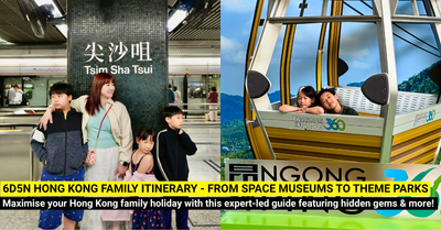 6D5N Hong Kong Family Itinerary: From Space Museums to Theme Park Thrills