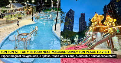 Family Fun at i-City’s Brand New Fun Fun Attraction - Magical Playground, Splashtastic Water Zone and Animal Encounters!