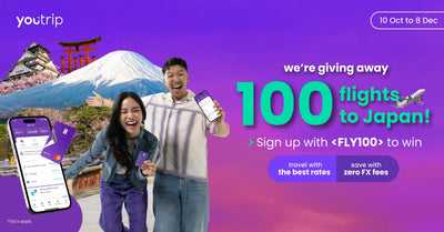 YouTrip is Giving Away 100 Flights to Japan for Free: Here’s How to Win!