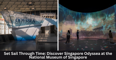 Set Sail Through Time With Singapore Odyssea At The National Museum of Singapore’s Revamped Glass Rotunda
