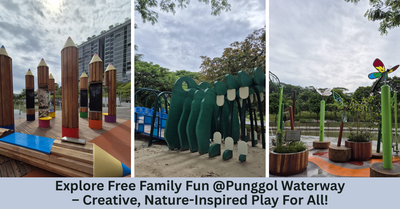 Discover Free And New Family Play Spots At Punggol Waterway