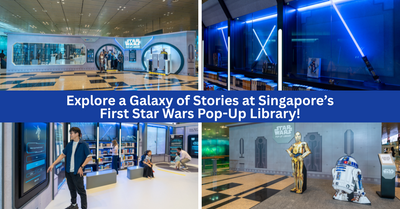 Star Wars Pop-Up Library Lands At Changi Airport!