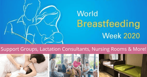 World Breastfeeding Week 2020 | Mothers' Support Groups, Lactation Consultants, Nursing Rooms & More!