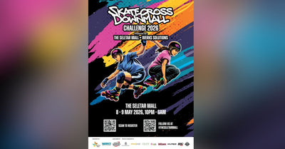 Family-Friendly Skating Activities at The Seletar Mall Skatecross Downmall Challenge