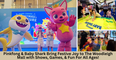 Dive Into a Fin-tastic Christmas Adventure with Pinkfong & Baby Shark at The Woodleigh Mall