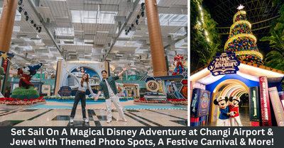 Changi Airport and Jewel Make Waves with Dazzling Disney-Themed Year-End Festivities