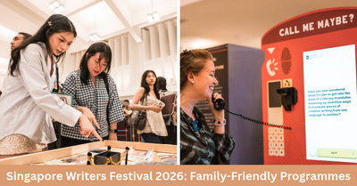 Singapore Writers Festival 2026: Family-Friendly Programmes for Kids and Teens