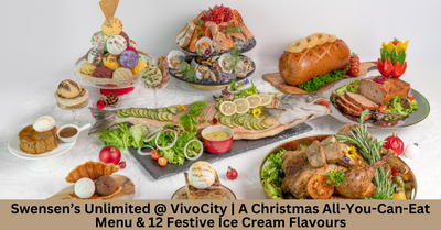 Swensen's Unlimited Launches Second Outlet At VivoCity, Showcasing An Exclusive Christmas Themed Buffet And 12 Festive Ice Cream Flavours