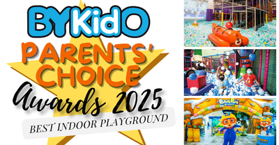 The Top 10 Winners of the BYKidO Parent's Choice Awards 2025 for Best Indoor Playground!