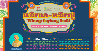 Wisma Geylang Serai Celebrates Seven Years With āWarna-Warniā Community Festival