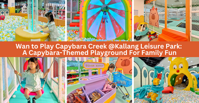 Wan To Play Capybara Creek @ Kallang Leisure Park : Wan to Play Capybara Creek: A Cozy, Capybara-Themed Playground For Families