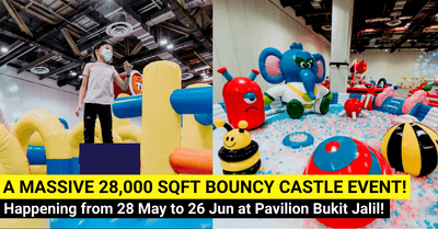 Jumptopia Holiday Village @ Pavilion Bukit Jalil - Bouncy Castle Fun For The Entire Family!