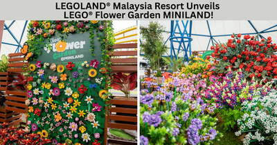 Step Into A Blooming Brick Wonderland At The World’s First LEGO® Flower Garden MINILAND – Only At LEGOLAND® Malaysia Resort!
