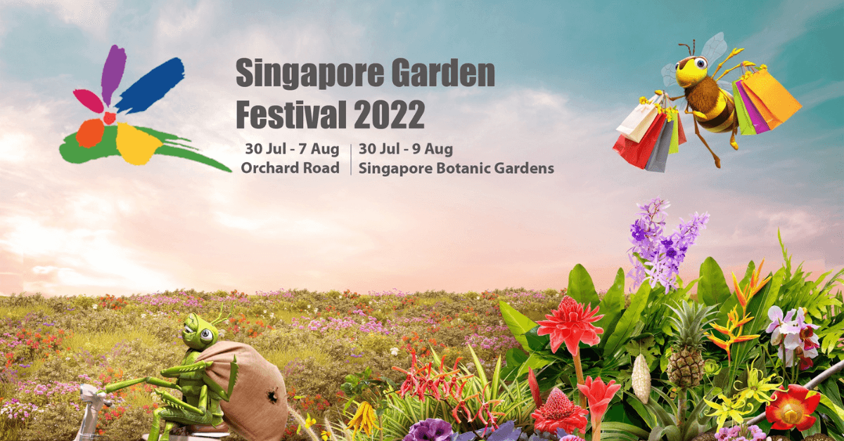 Singapore Garden Festival Returns With New Location At Orchard Road And Singapore Botanic Gardens