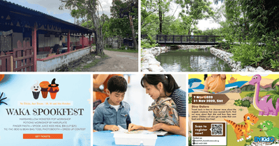 5 Things to do and Places to go with Kids this weekend in Singapore (19th - 25th Oct 2020)