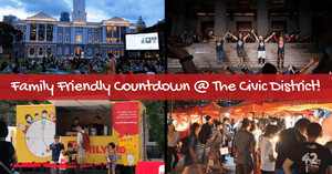 Family Friendly New Year Countdown @ the Civic District