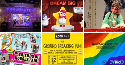 5 Things to do and Places to go with Kids this weekend in Singapore (17th - 23rd Jun 2019)