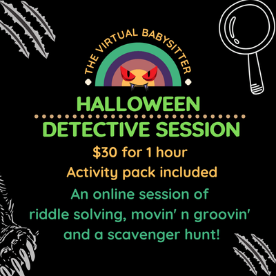Halloween Detective Session with TheVirtualBabysitter