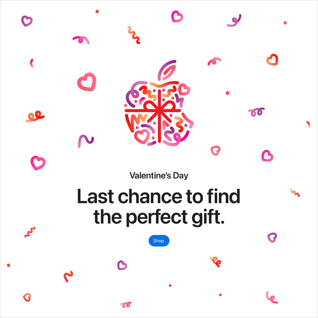 [Valentine's Day] Get Free Custom Engravings on Your Apple Products