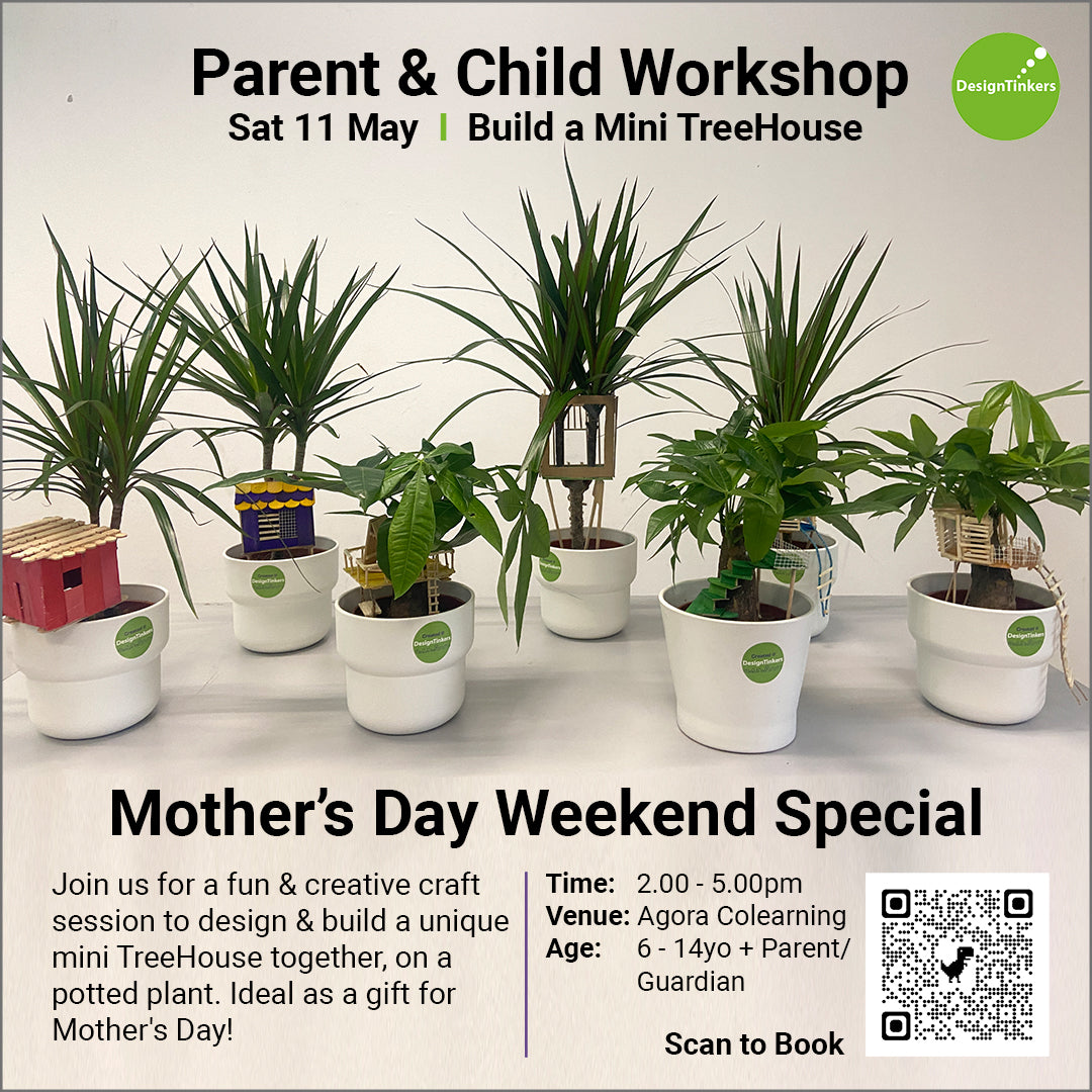 Parent & Child Workshop: Build a Mini TreeHouse