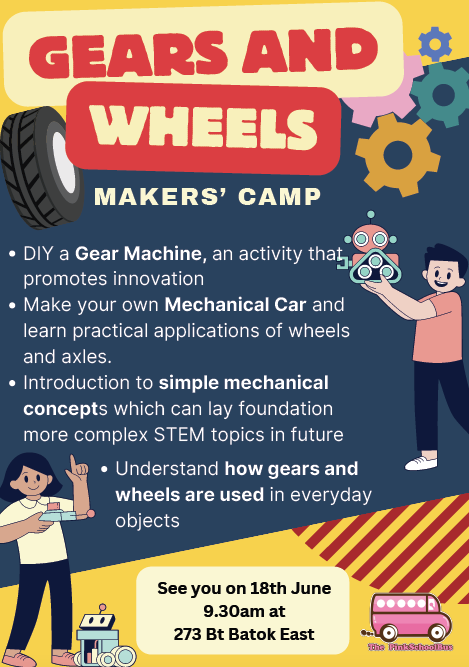 Gears and Wheels Makers' Camp