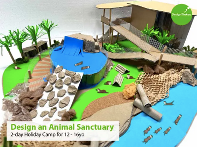 DesignTinkers: Design an Animal Sanctuary 2-Day Camp (12 - 16 Years Old)
