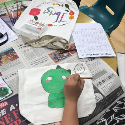 EPIC Workshops: Tote Bag Painting Experience Kit @ $32