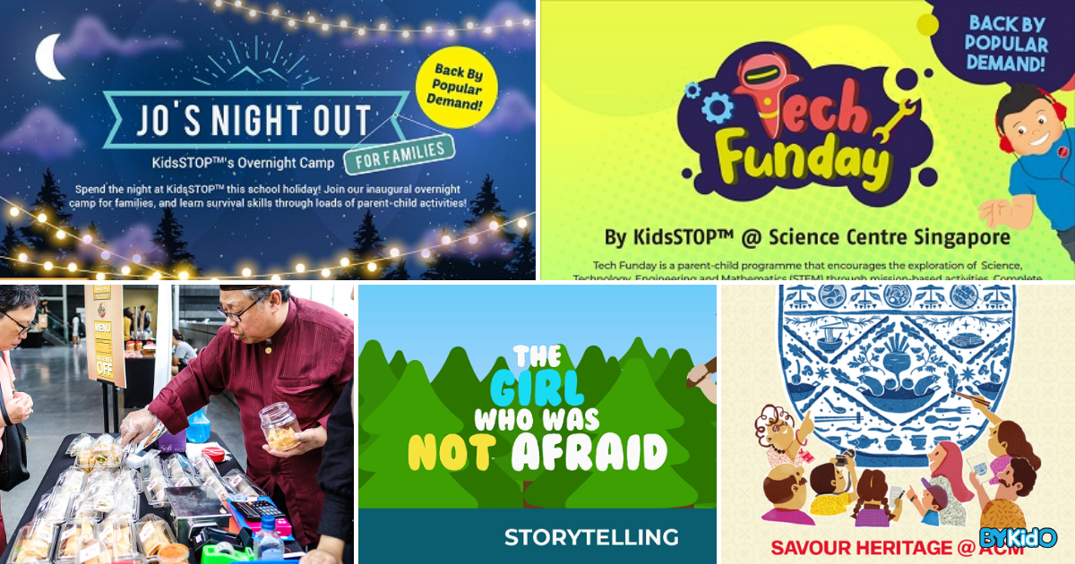 5 Things To Do With Kids This Weekend In Singapore (3 - 9 May 2021) - BYKidO