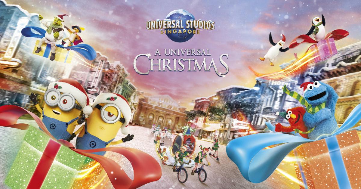 Dazzling Christmas Parade, Southeast Asia’s First Glowing Ocean & More at Resorts World Sentosa - BYKidO
