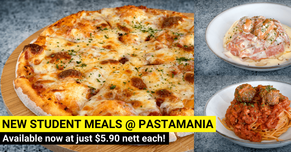 PastaMania Launches Student Meal Specials at JUST $5.90 Each!