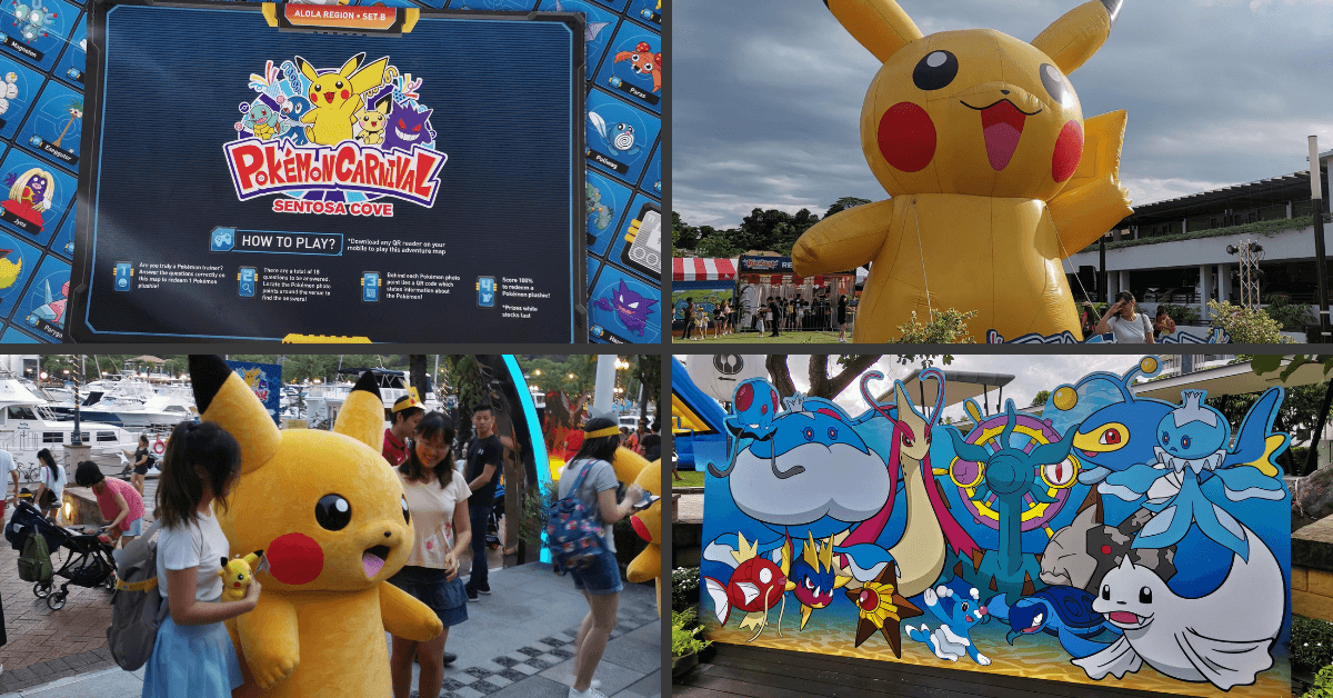 Capture Your Own Pokemon Plushie @ Sentosa's Pokemon Carnival | Here's How To! - BYKidO