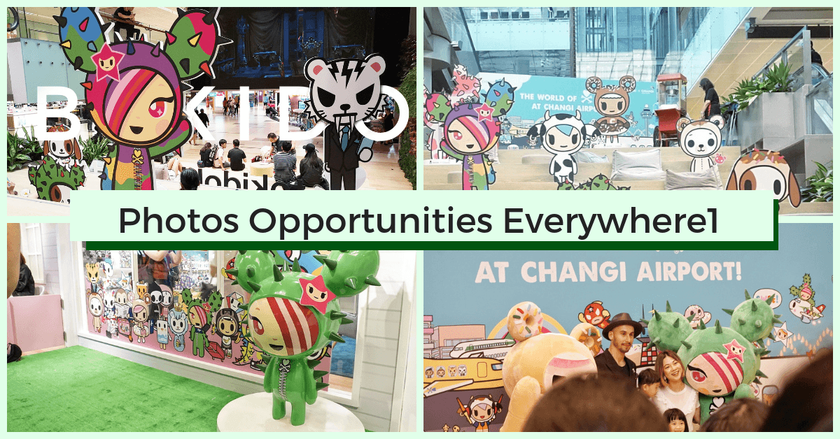 tokidoki lands at Changi Airport | Premiums and Activities - BYKidO