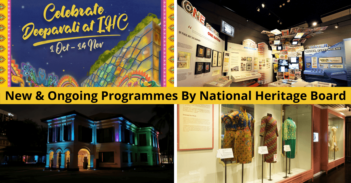 National Heritage Board | October And November Happenings - BYKidO