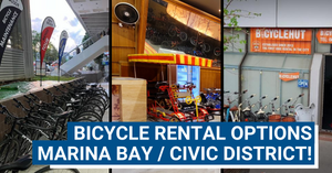 Bicycle Rental At The Civic District and Marina Bay - Where, Types and Prices