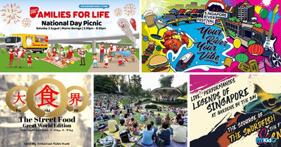 5 Things to do and Places to go with Kids this weekend in Singapore (29th Jul - 4th Aug 2019)