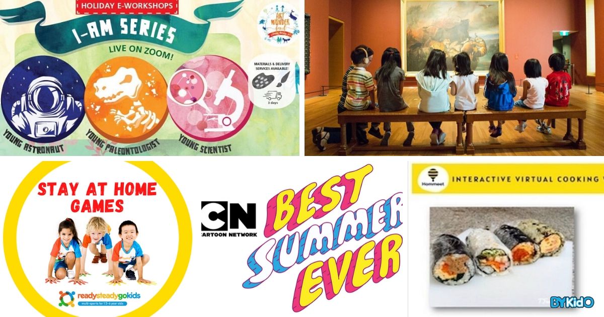 5 Things to do and Places to go with Kids this weekend in Singapore (11th - 17th May 2020)