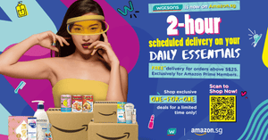 Watsons Offers 2-Hours Same Day Delivery