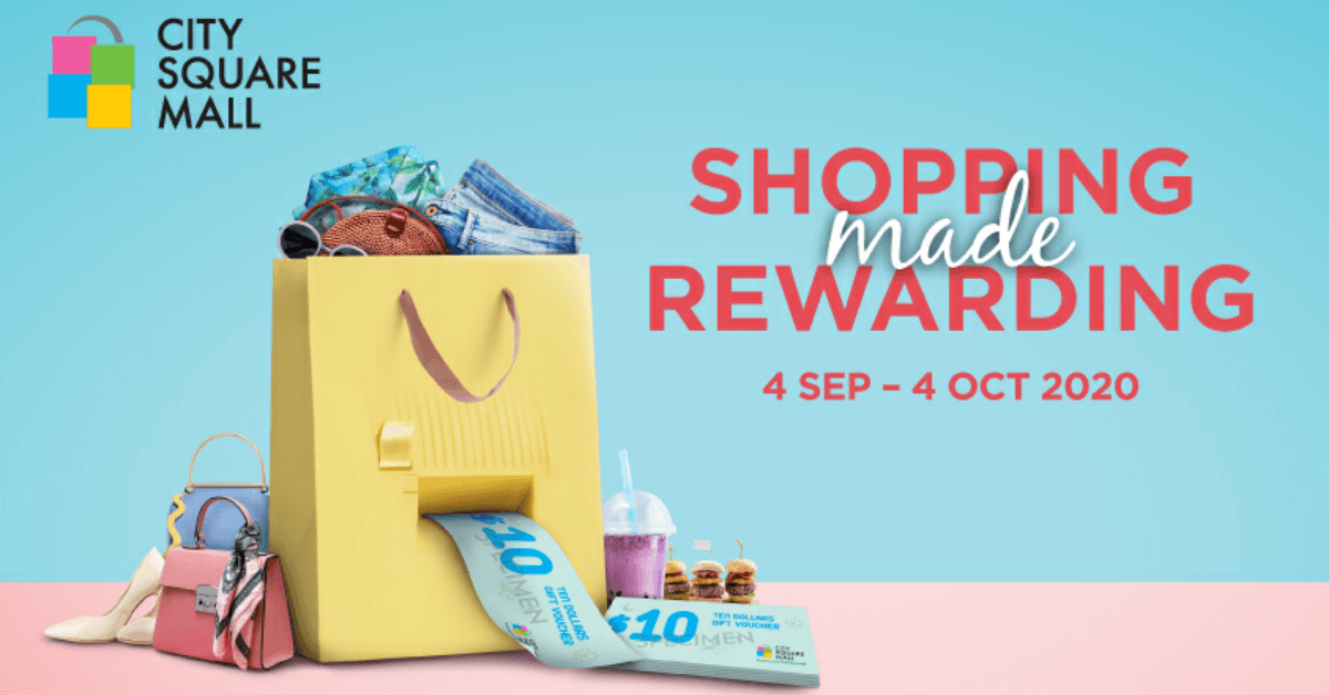 City Square Mall September 2020 Promotions | Shopping Rewards and Free 2-Hour Weekday Parking - BYKidO