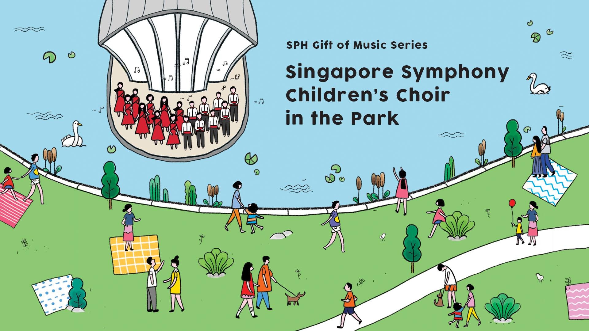 Places to go this Weekend - Singapore Symphony Children's Choir @ Botanic Gardens