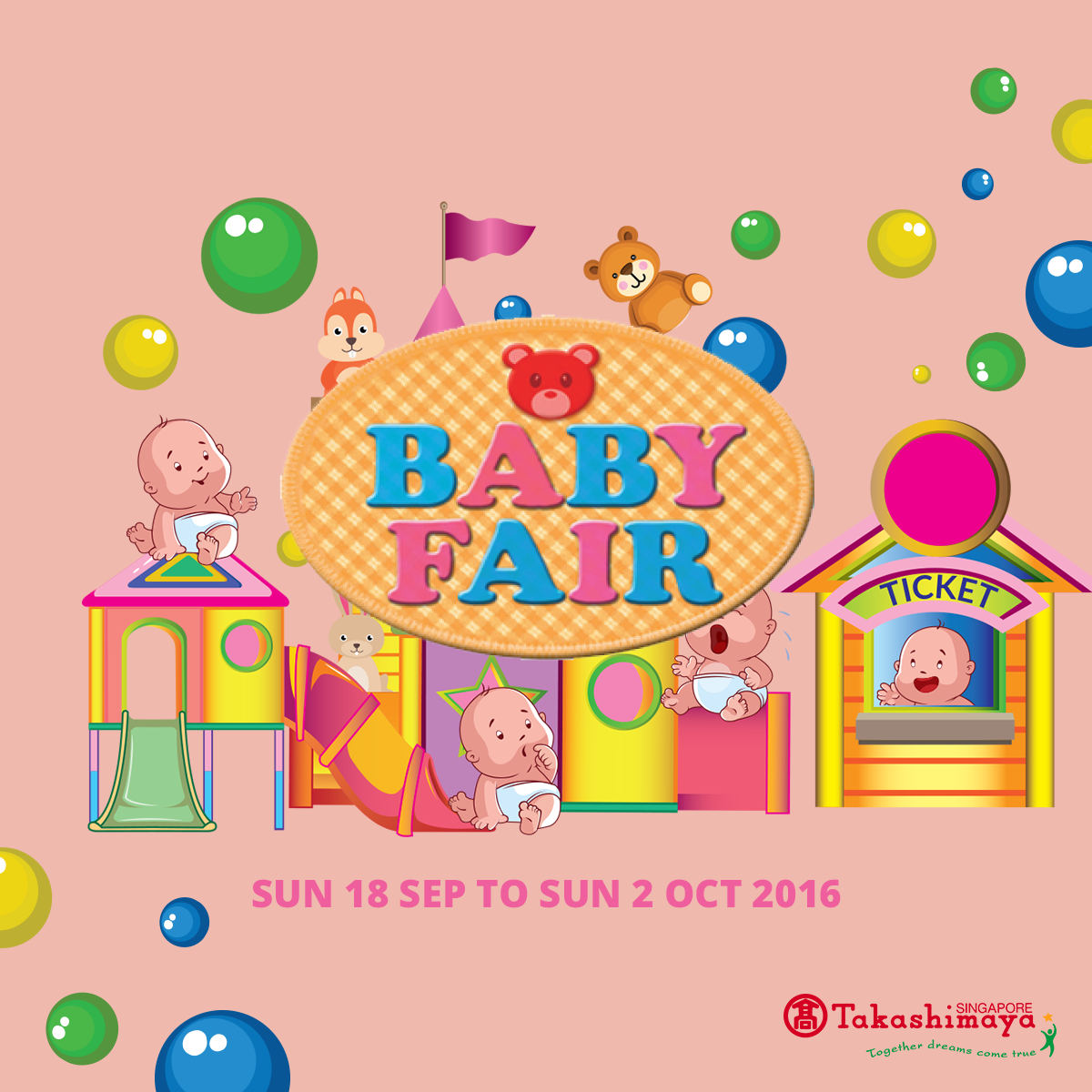 Promotions to Share - Takashimaya Baby Fair 2016