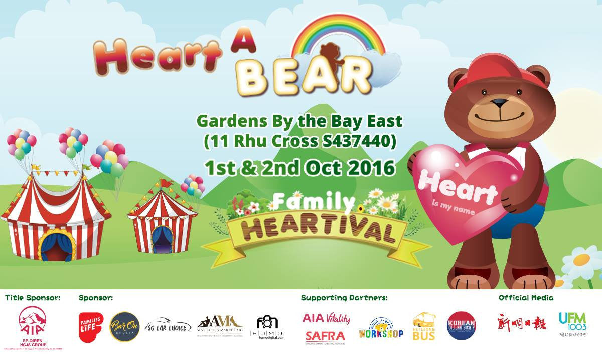 Places to go this Weekend - Heart a Bear - BYKidO
