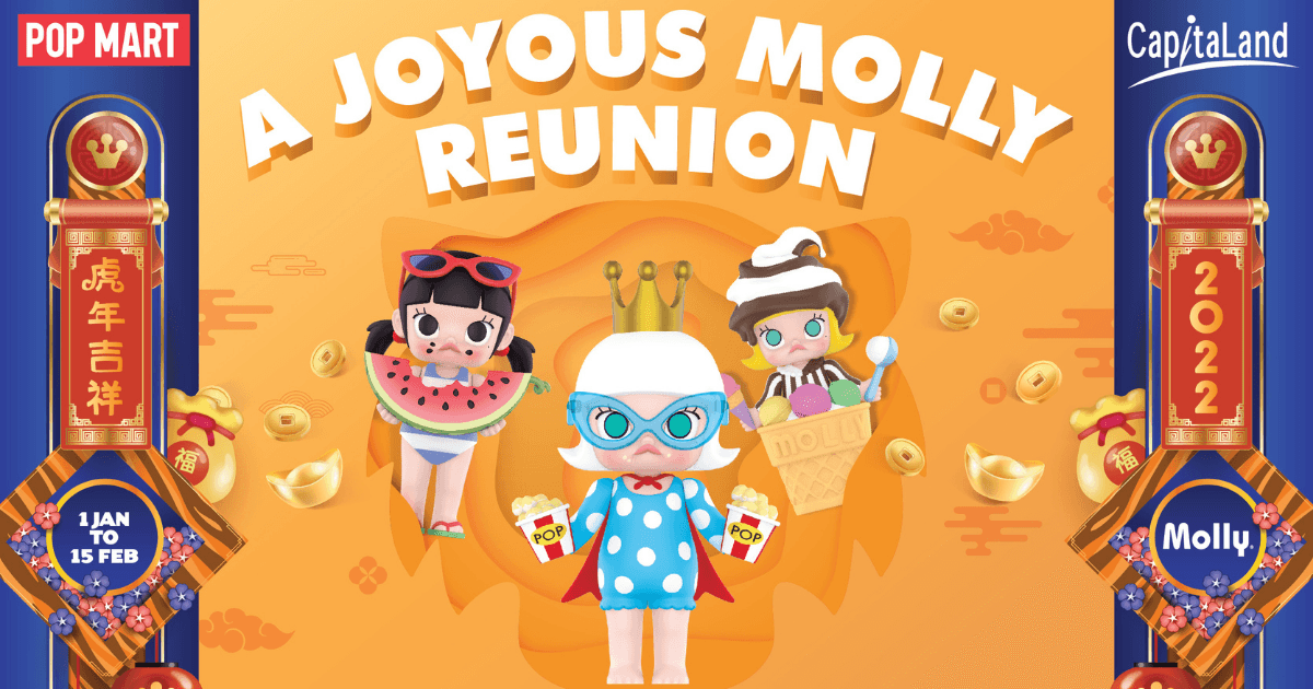Usher in The Year of the Tiger with a Joyous Molly Reunion at CapitaLand Malls! - BYKidO