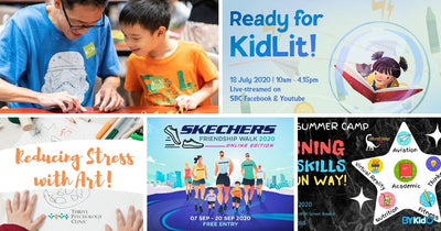 5 Things to do and Places to go with Kids this weekend in Singapore (13th - 19th Jul 2020)