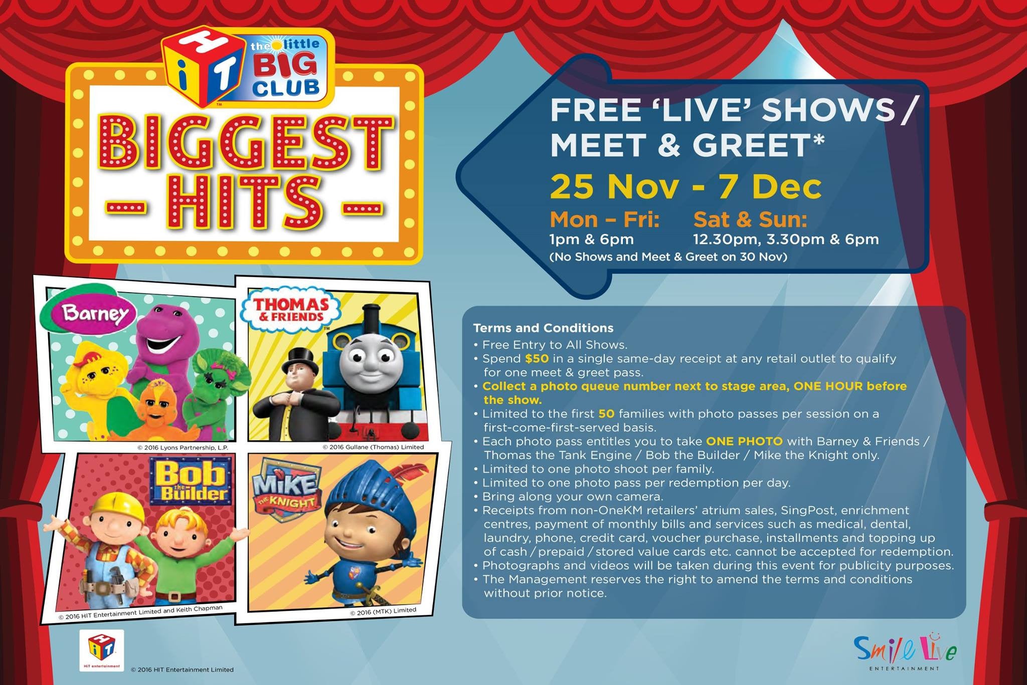 Things to do this Weekend - Meet and Greet @ OneKM Mall
