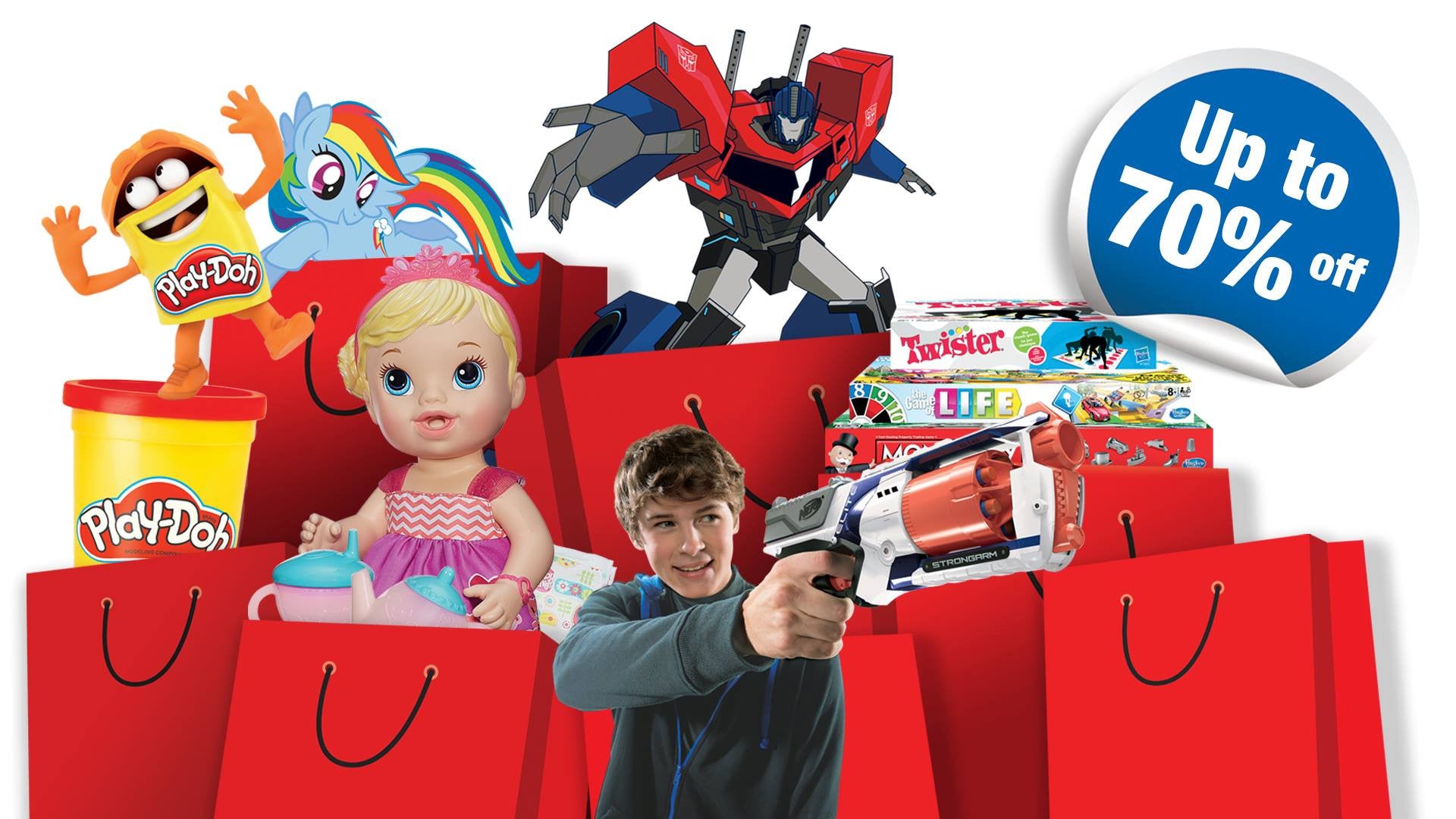 Things to do this Weekend - Xmas Shopping @ Hasbro Warehouse Sale! - BYKidO