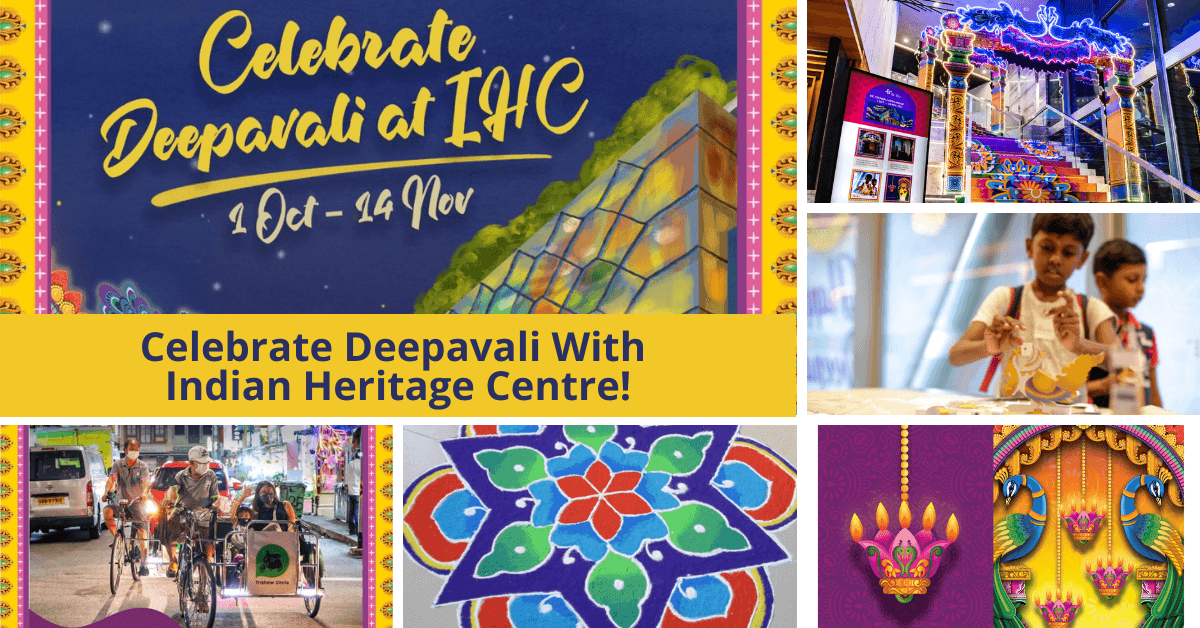 Welcome The Festival Of Lights With The Indian Heritage Centre!