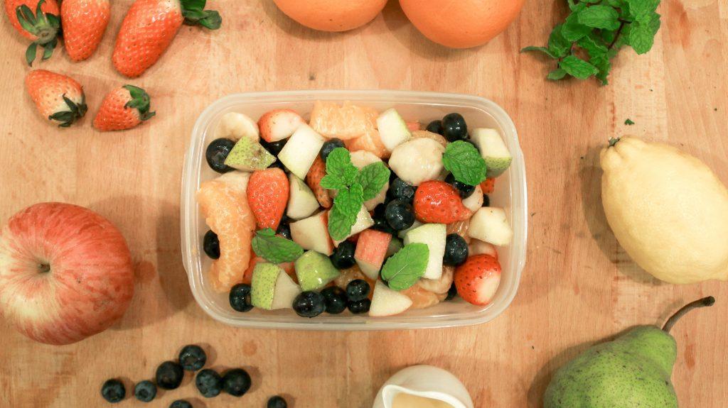 Goodness Salad with Honey Glaze